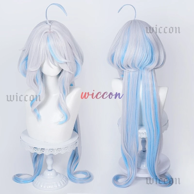 Fontaine Furina Focalors Cosplay Costume Genshin Impact Uniform Wig Hat Comic Con