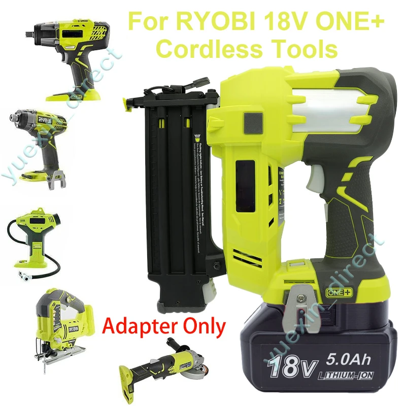 

For Makita 18V Li-ion Battery Convert To Ryobi 18V Series Cordless Portable Power Tools Connector Adapter