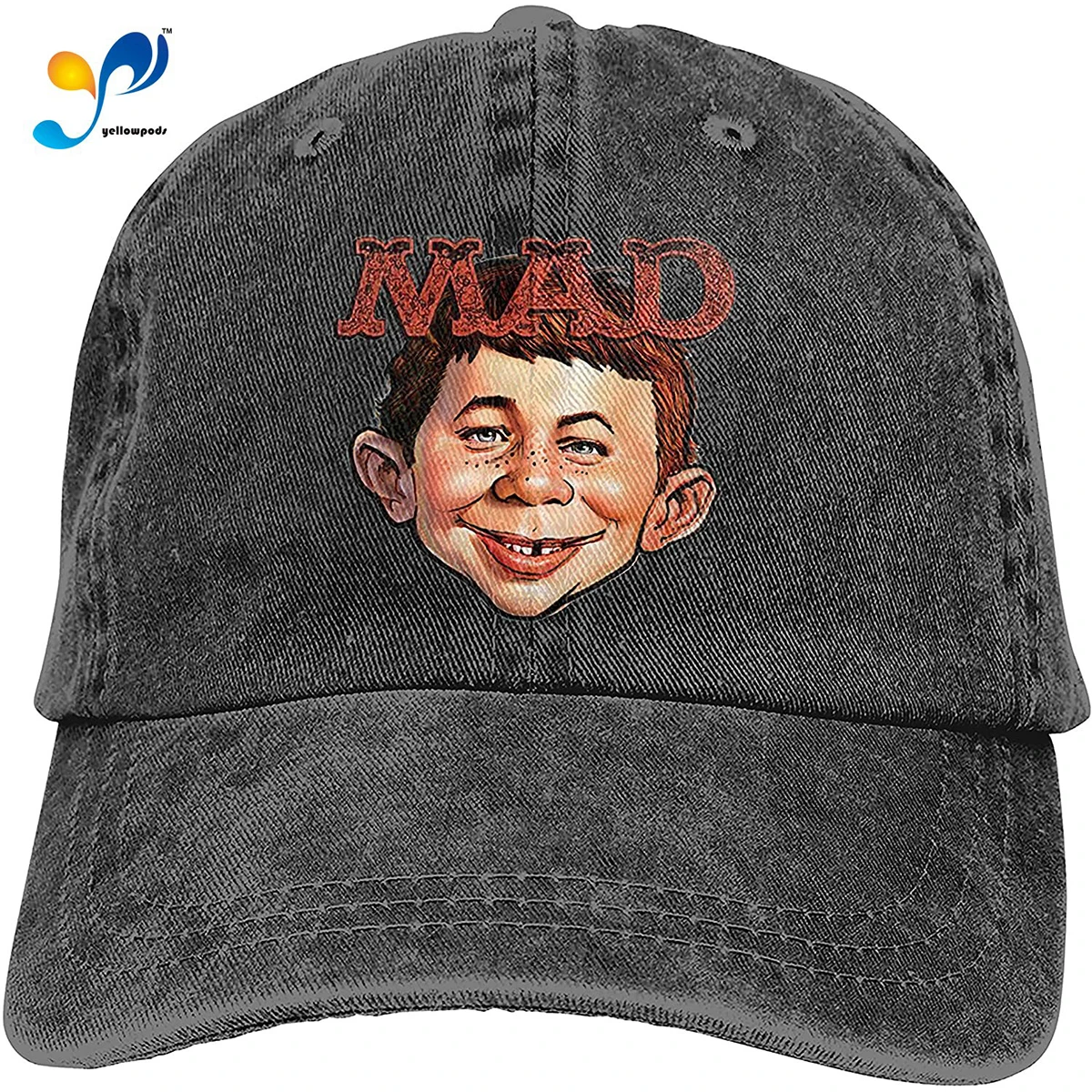 

Denim Cap Magazine Absolutely MAD Baseball Dad Cap Classic Adjustable Sports For Men Women Hat Sombreros De Mujer Y De Hombre.