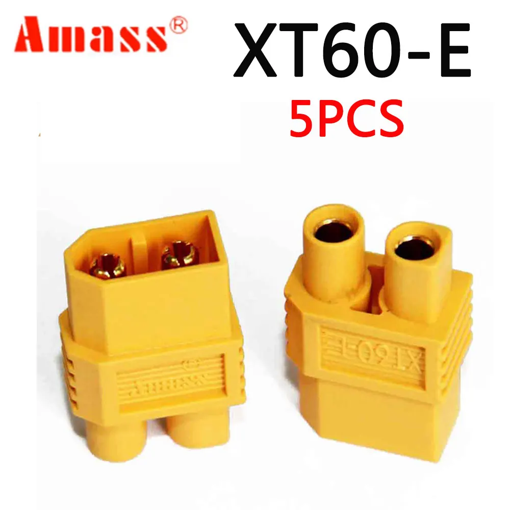 

XT60-E переходник AMASS XT60 (штекер)/EC3 (разъем), 5 шт.