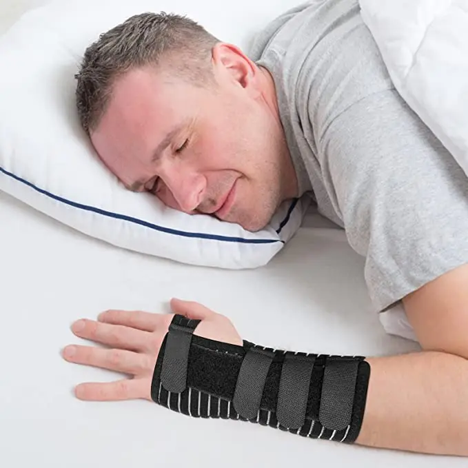 

Бандаж на запястье, спортивный карпальный туннель для артрита, регулируемый ремень для поддержки левой руки, тренажерный зал, фитнес