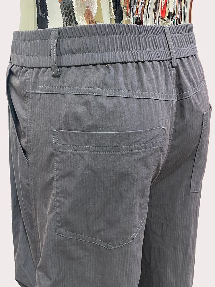 nerazzurri Весна Осень Тонкие мешковатые легкие брюки-карандаш для мужчин Высокая