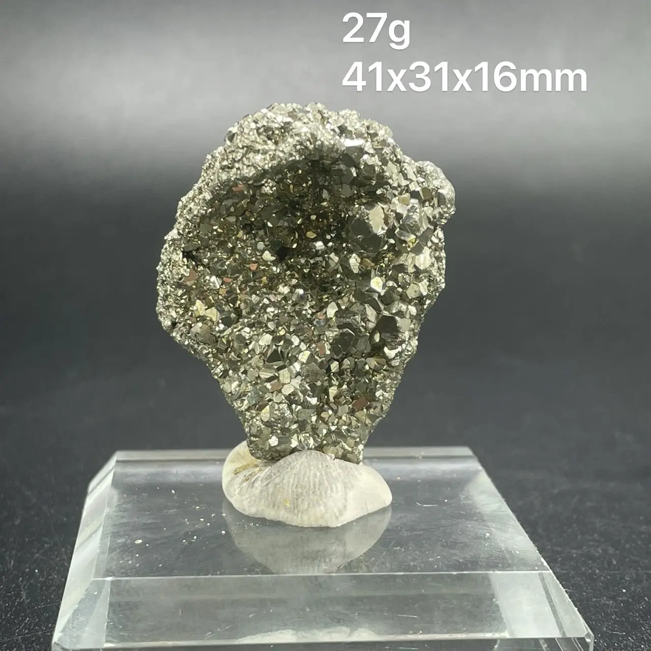 Новинка! 100% натуральный халкопиритовый минеральный фотокамень из Перу