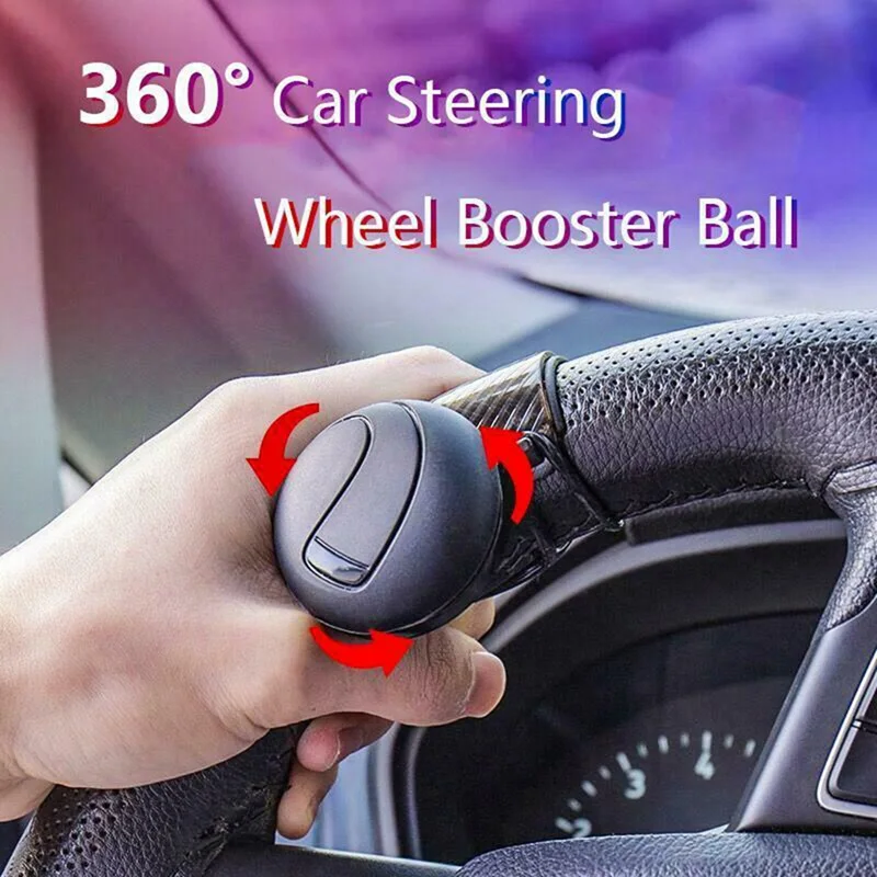 

Universal 360° Car Steering Wheel Booster Knob Wheel Steering Booster Reversing Effort-saving Assist Ball Car Accessories