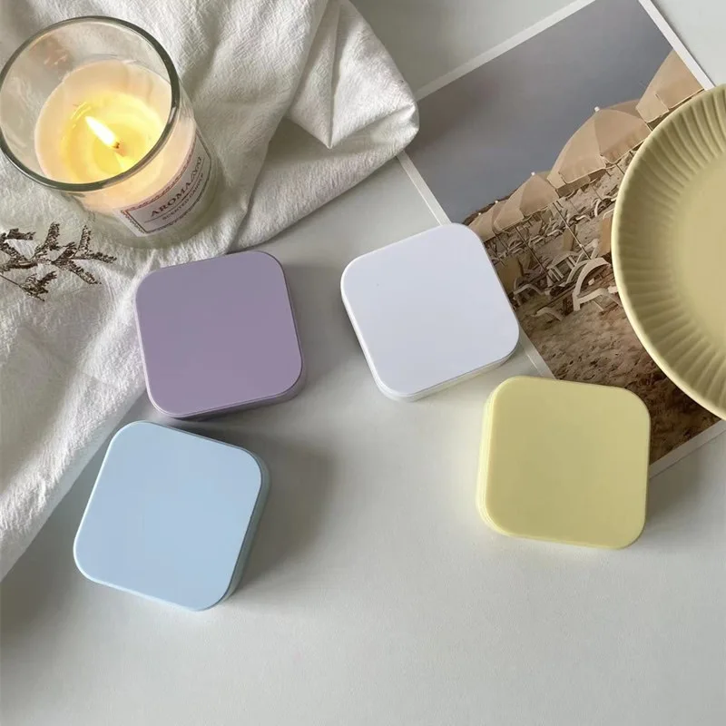 Чехол для контактных линз контейнер хранения коробка ухода с зеркалом