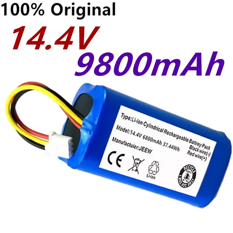 

100% New 14,4v 9800mAh (Für C30B) Original Batterie für LIECTROUX C30B Roboter Staubsauger, 6800mAh, lithium-zelle, 1 teil/paket