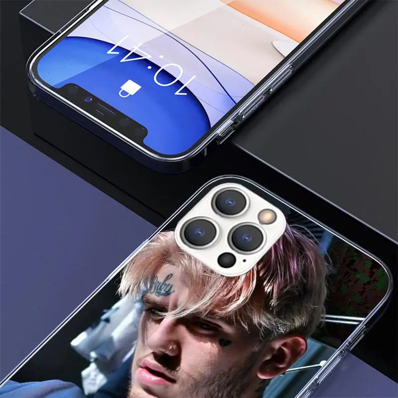 Чехол Lil Peep Singer для Apple iphone 16 15 14 13 12 Mini 11 Pro Max X XS XR 7 Plus 8 + SE 2020
