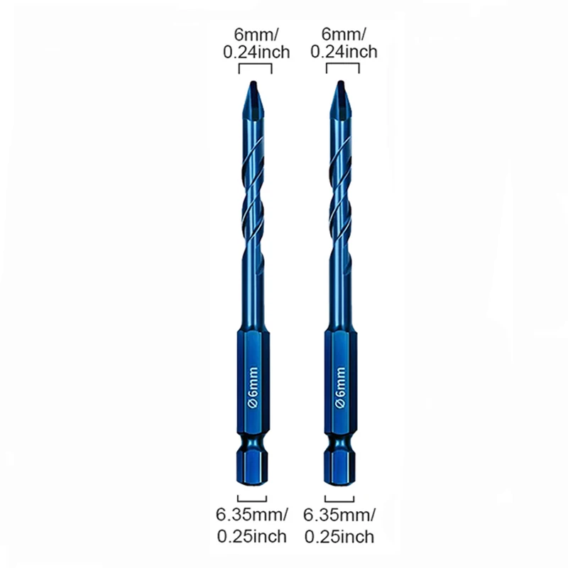 Сверла Onmaiwei для сухого сверления керамики 5 шт.