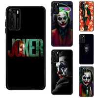 hahahaha clown horror laugh phone case for honor 7a pro 20 10 lite 7c 8a 8x 8s 9x 10i 20i black soft silicone case