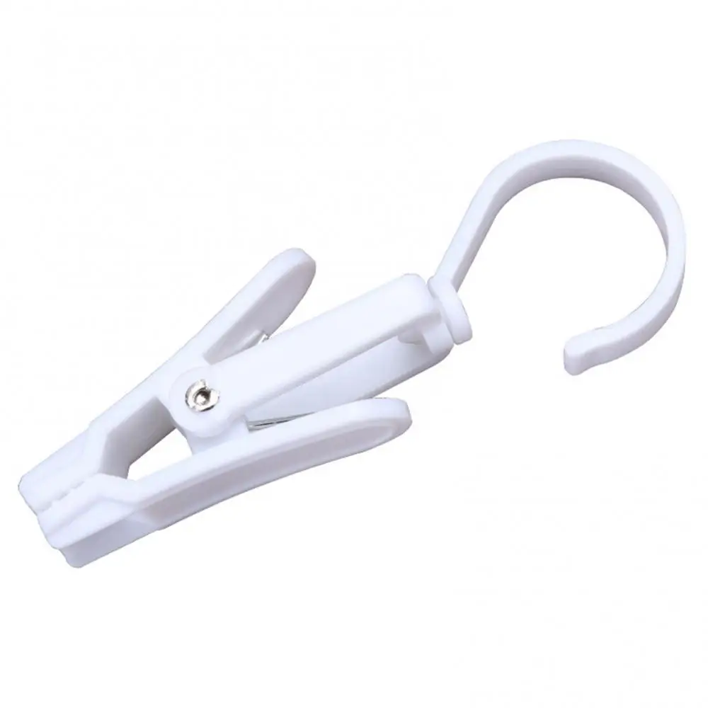 

1Pcs Plastic Curtain Clips On Hook Hanging Clothes Peg Laundry Clothes Clip Hanger Laundry Storage Organization Accessories