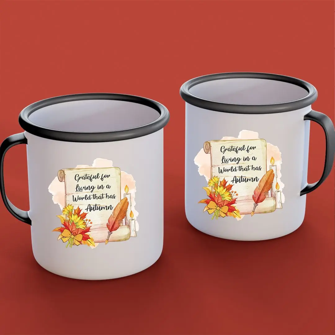 8 Упаковок Осенние Тематические Сублимационные Наклейки Для Чашек И Уф Dtf