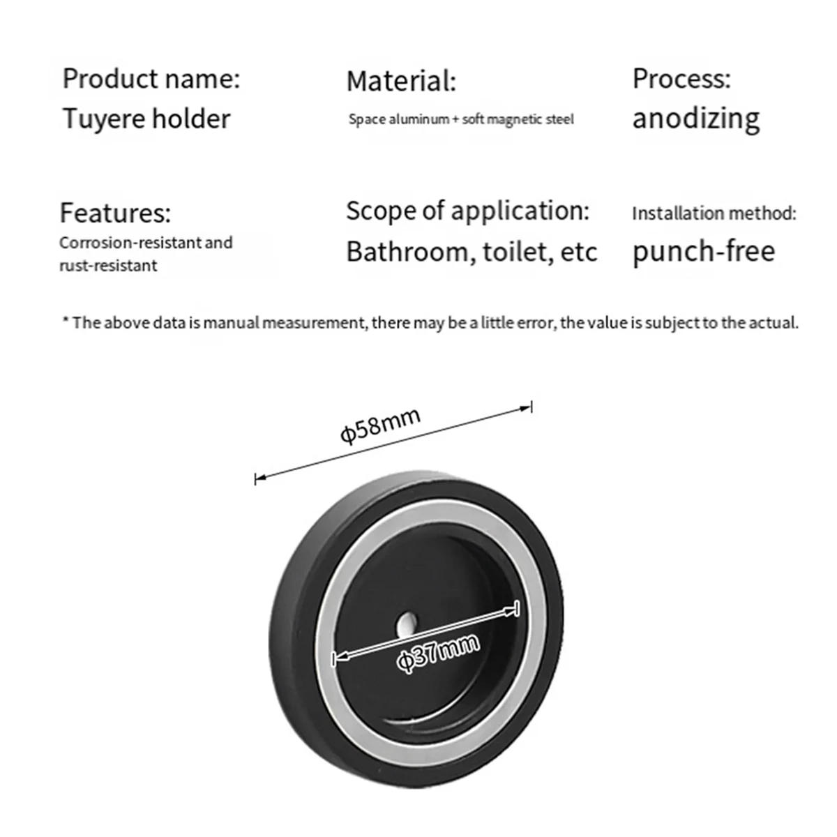 2 шт. для Laifen LF03 подставка воздушной насадки аксессуары без перфорации фен Leifen