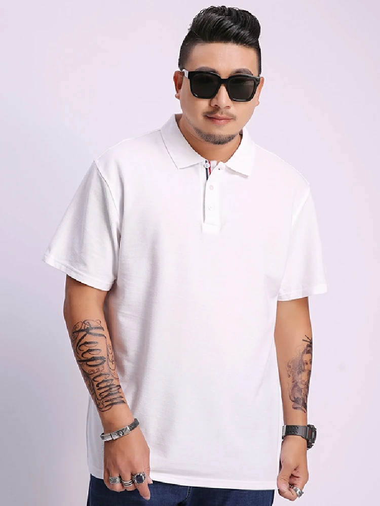 

Top Grade Men's Dry Fit Golf Polo Shirt Summer New Fashion Solid Color Casual Loose Short Sleeve Polos Business Classic Tops