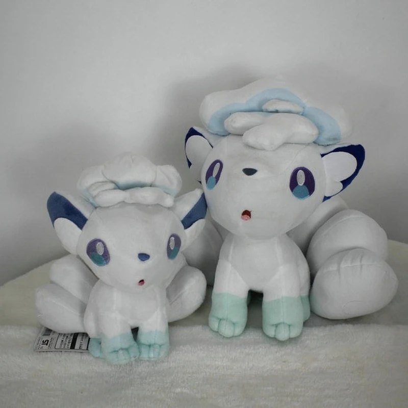 

Pokemon Pokémon Pokemon White Flash Ice Six Tail Fox Doll Pokemon 2 Size