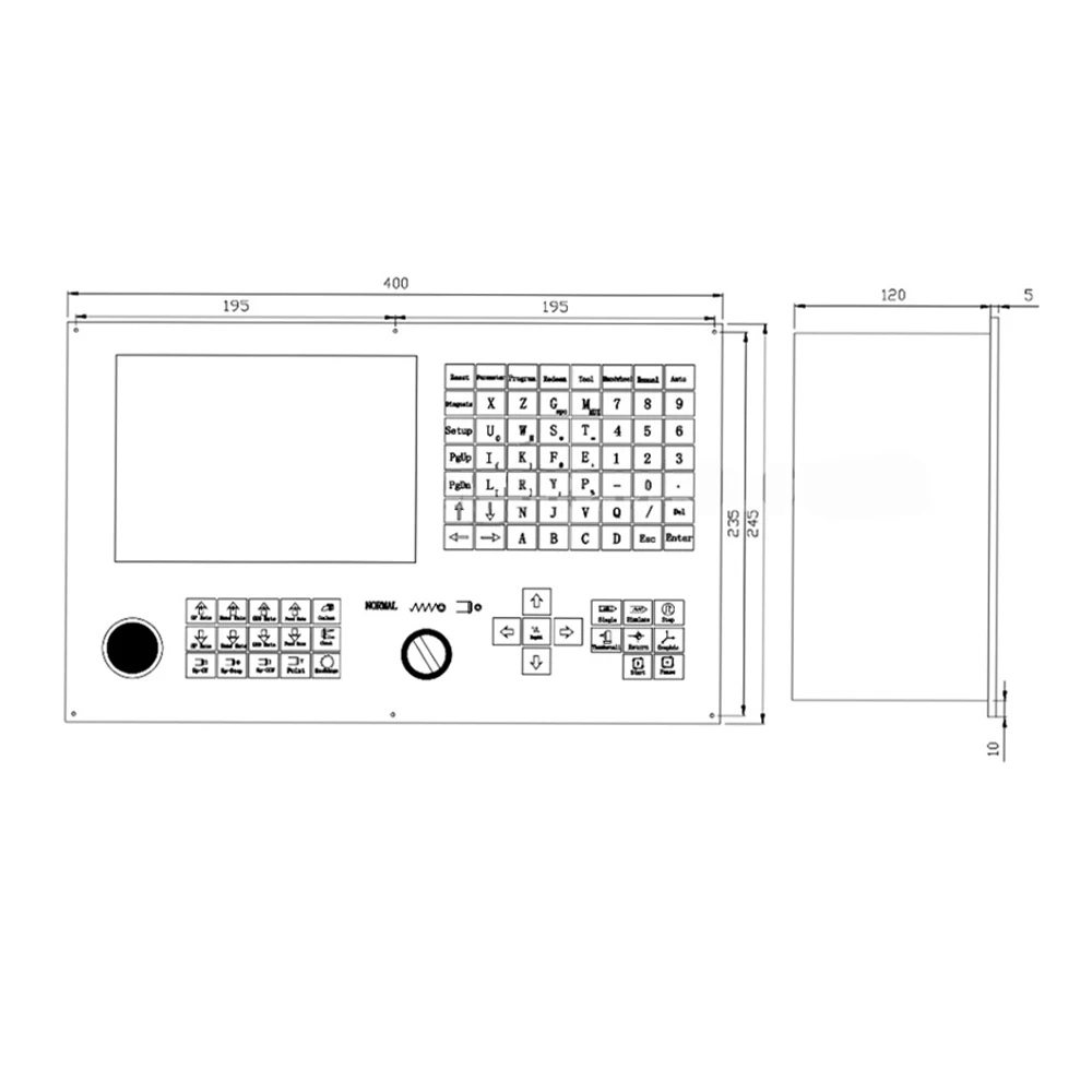 Новый 990tdb/1000tdb/990mdb контроллер токарного станка с ЧПУ 2/3/4/5 Axis Cnc System функцией Atc Plc 8 4