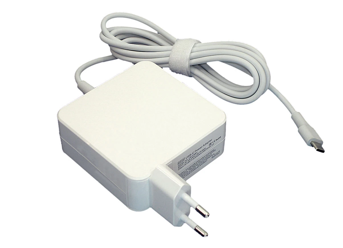 Блок питания (сетевой адаптер) OEM для ноутбуков Xiaomi 5-20V 3.25А 65W Type-C белый в розетку |