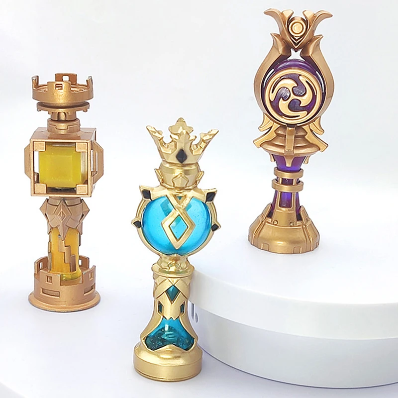 

1pcs Genshin Impact Scaramouche's Thunder God's Heart Heart Of Rock God Desktop Ornament Jewelry Accessories