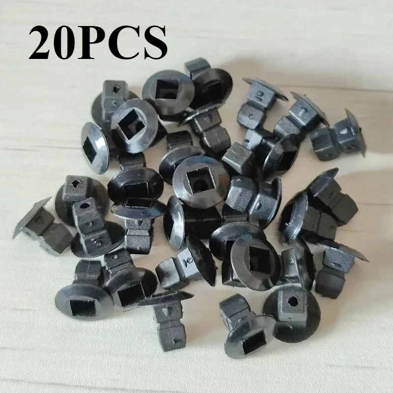 

20 шт., подкладка арки переднего колеса и зажимы для брызговика, автоматический крепеж N 90833801 Для VW Volkswagen Audi A3 TT Q7