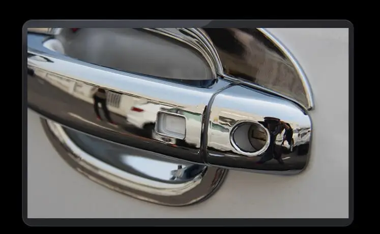 Наружные дверные ручки автомобиля декоративная рамка крышка хромированная
