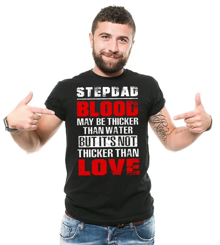 Футболка Step Dad для отца папа Cool fatherday