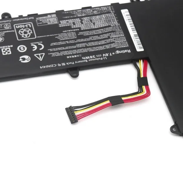 C21N1414 C21PQ91 Сменный аккумулятор для ноутбука ASUS EeeBook X205T X205TA X205TA-BING-FD015B 11,6 F205TA 7,6 В 38 Втч5000 мАч (art.: 3920d2129abe8) - 3920d2129abe8