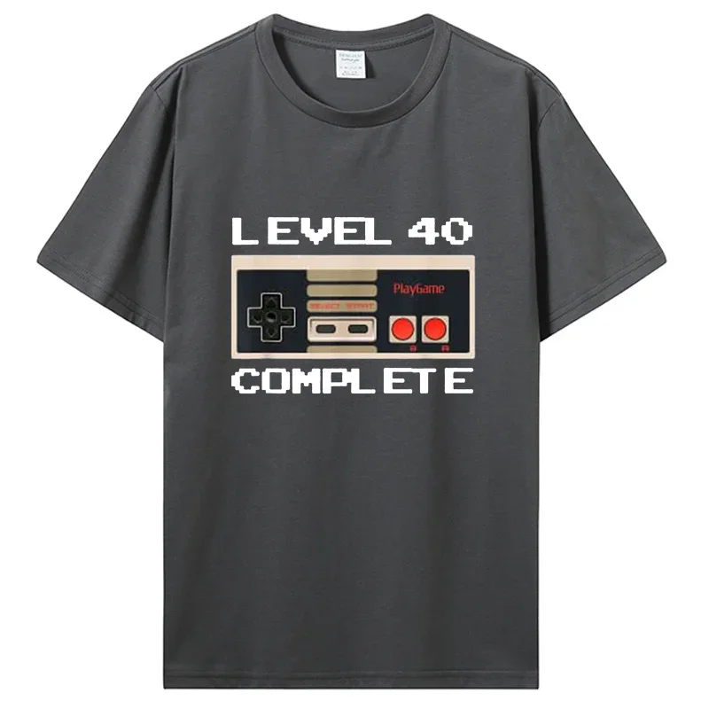 Разблокированная рубашка уровня 40 футболка для геймеров подарки на день