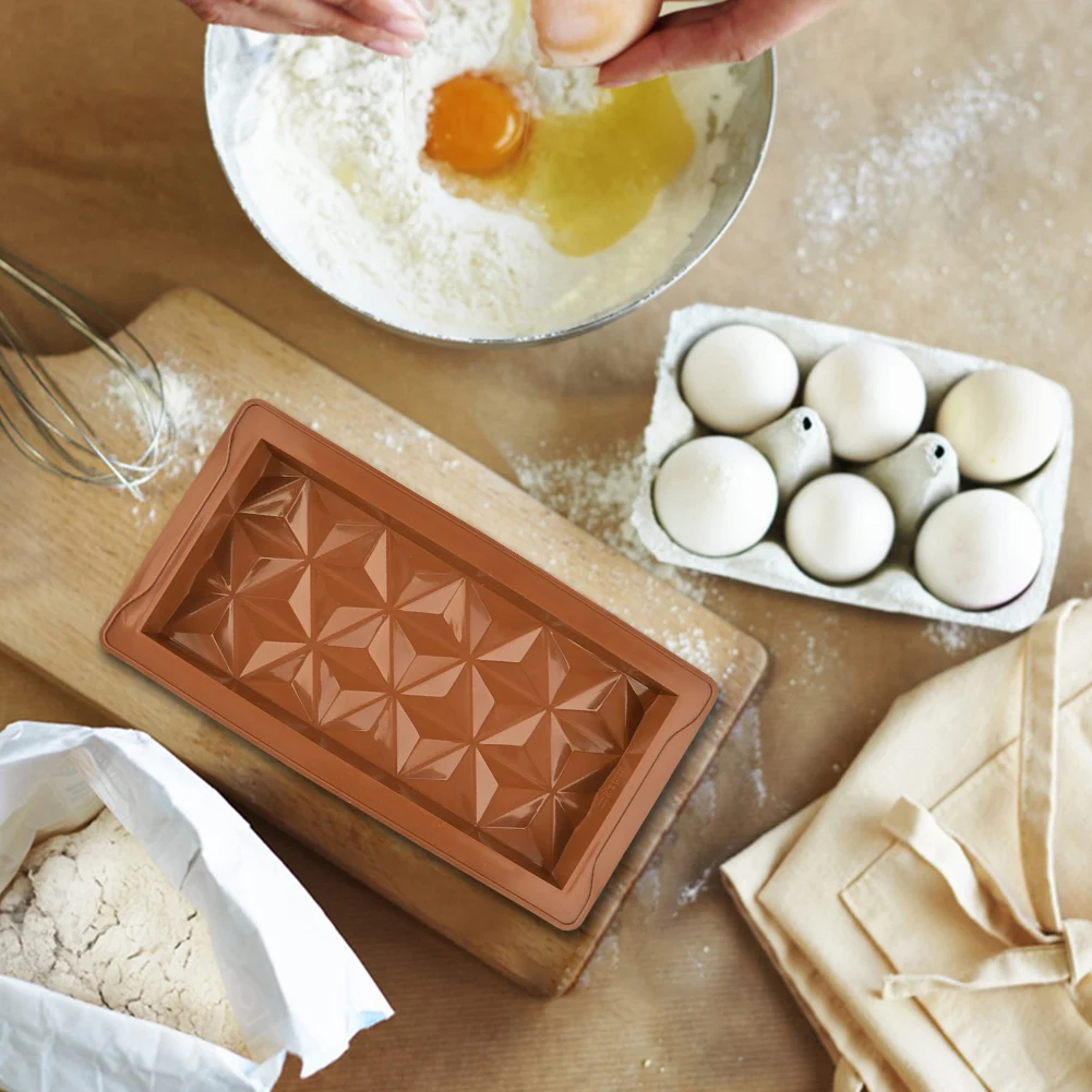 3/2/1 шт. глубокие формы для шоколадных батончиков силиконовая прямоугольная форма