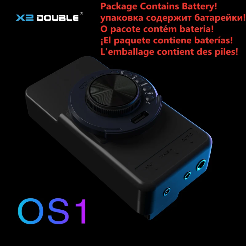 Лидер продаж черный цифровой приемник с двойной вибрацией OS1 bluetooth 5 0