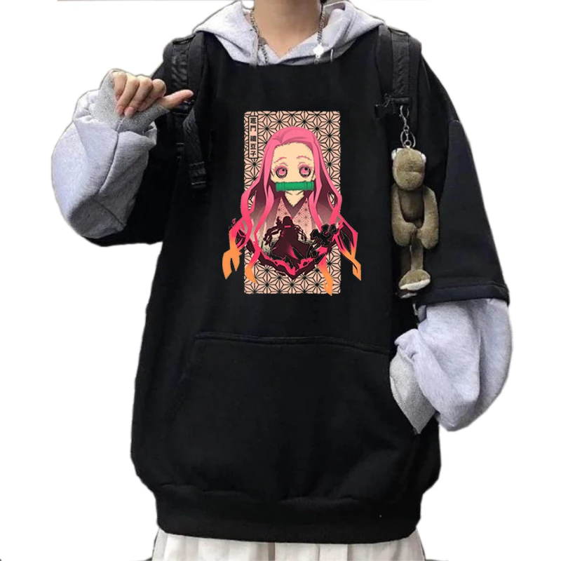 

Свитшот женский осенний в стиле панк с изображением демона