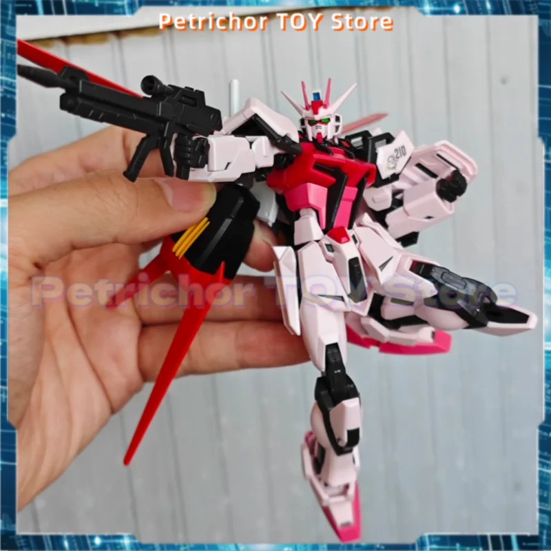 Фото Bandai натуральная HGCE 1/144 MBF-02 + AQM E-X01 STRIKE ROUGE сборная модель комплект экшн-фигурки игрушки Коллекционный подарок на складе №3