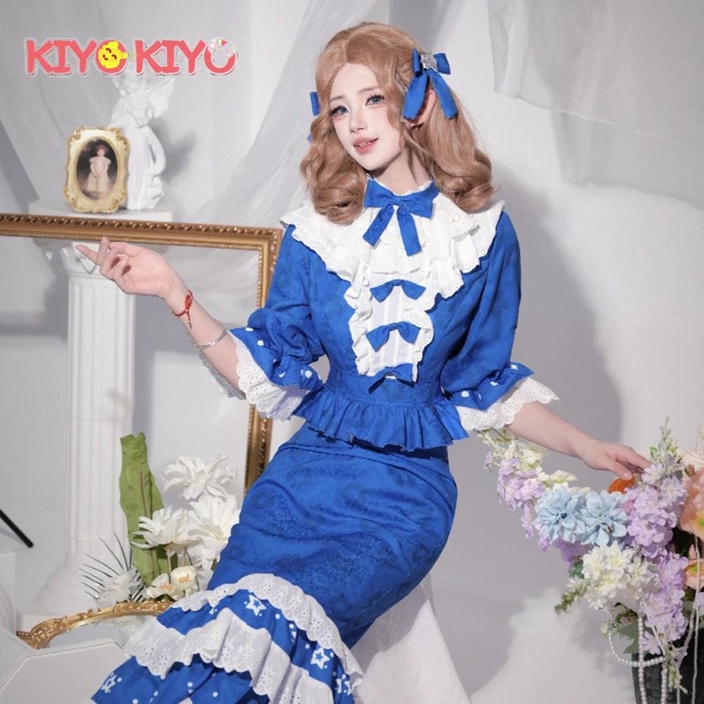 KIYO Identity V Galatea Clara Косплей Костюм Платье Клара на Хэллоуин