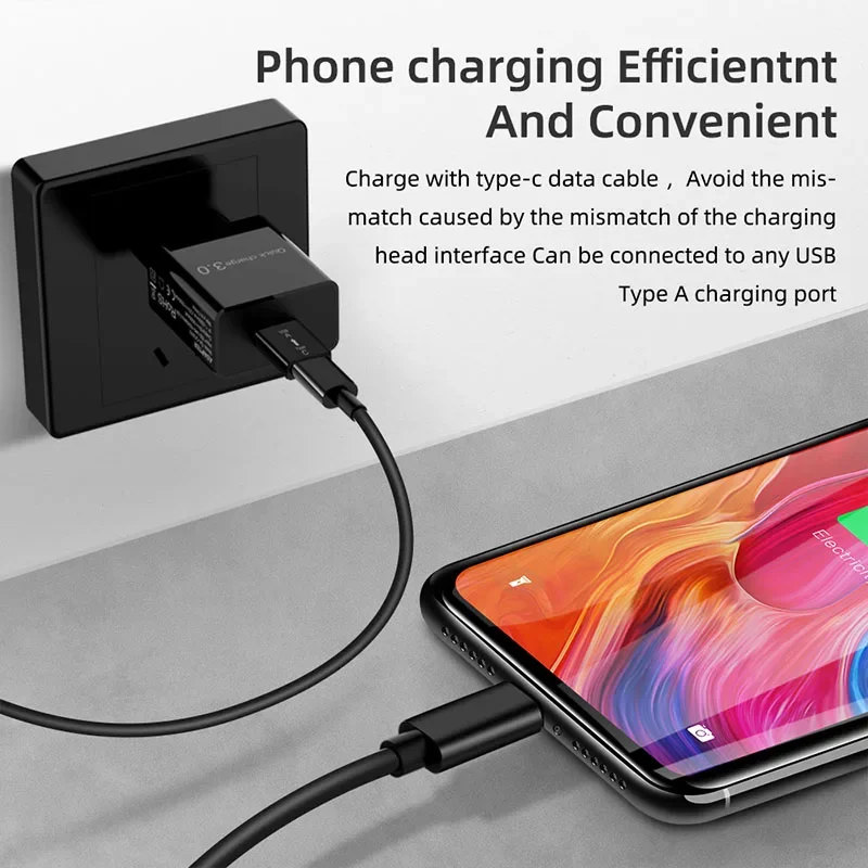 Type-C To USB 3.0 Mini Adapter OTG Converter Thunderbolt 3 Cable For Macbook Pro Air Samsung S10 S9