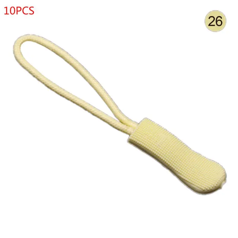 

M6CC 10 Bag Accessories Zipper Pull Cord Zip Puller Tab Fastener Slider Replacement