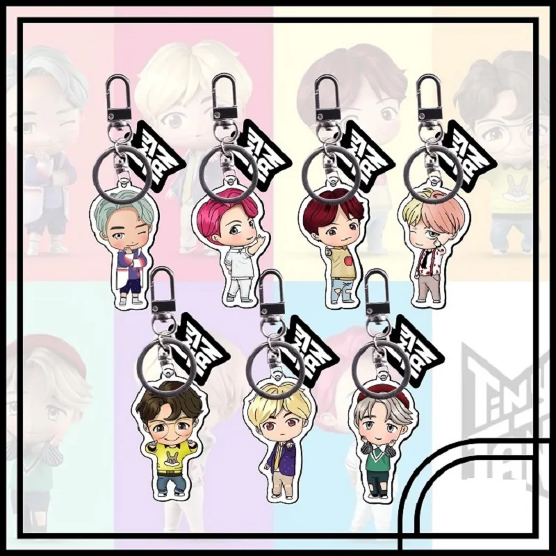 Новый 8TS Молодежная Лига мультфильм акриловый брелок для ключей подвеска