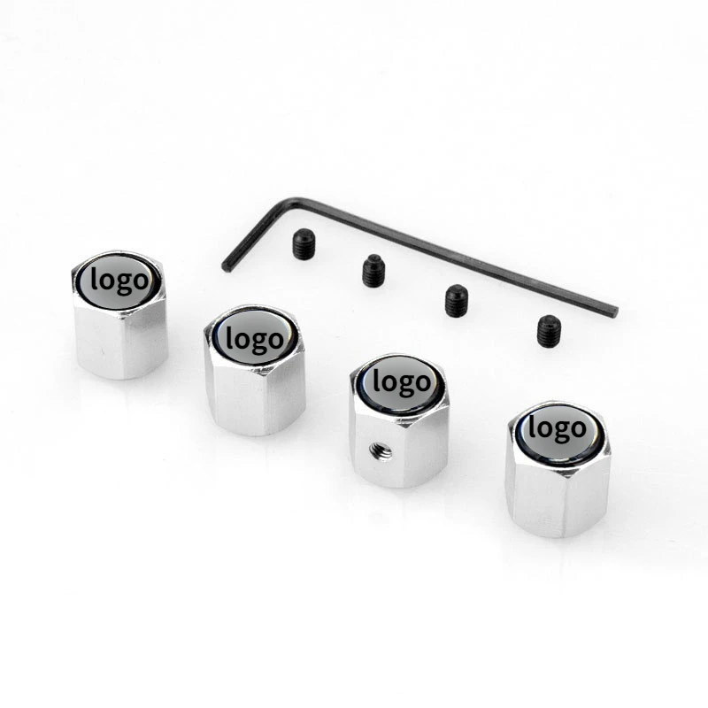 

4 шт. противоугонные колпачки на клапаны автомобильных колес для Ford Audi Toyota Benz Honda KIA BMW Hyundai JEEP NISSAN BYD VW