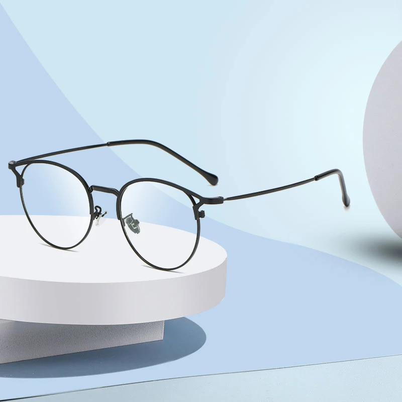 

New Full Rim Alloy Glasses Frame with Recipe Optical Prescription Male Eyeglasses Man Eyewear Men Spectacles Full Rim New Arrive