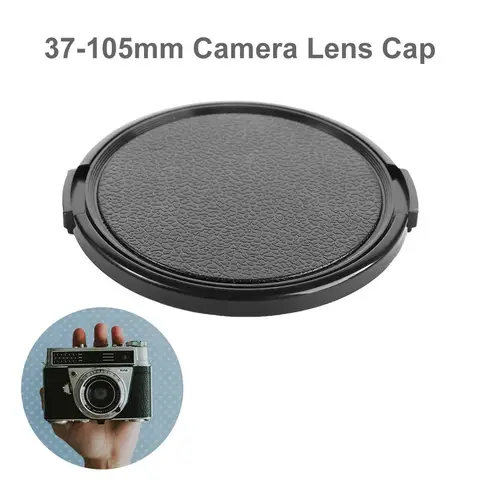 DITIPOO Крышка объектива из конопли 37/40.5/43/46/49/52/55/58/62/67/72/77/82/86 мм