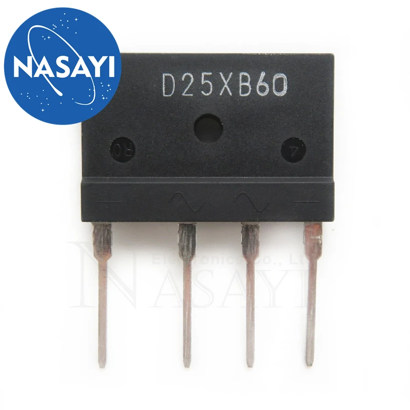 5 шт. D25XB60 25XB60 ZIP-4