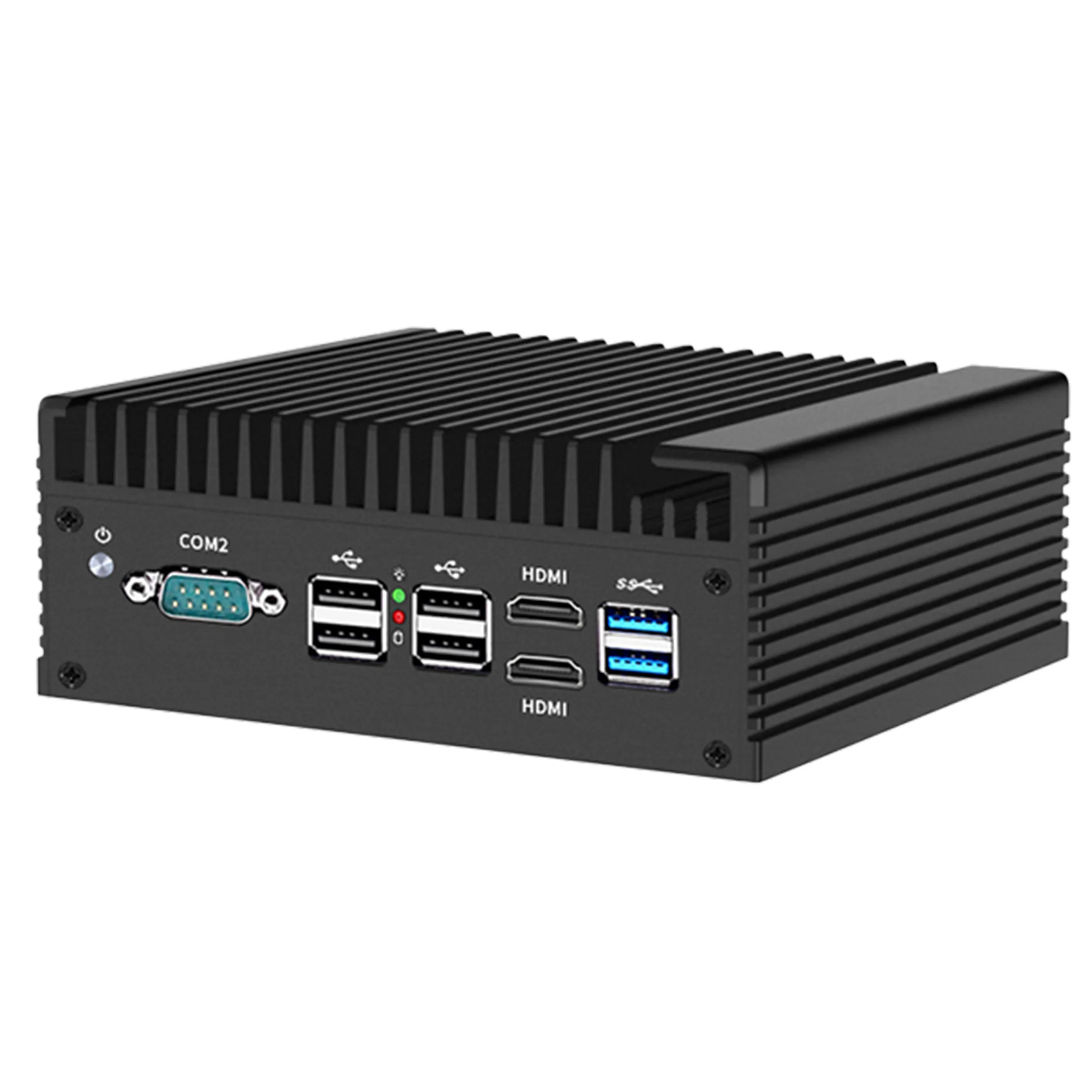Мини-компьютер Firewall 12-го поколения Intel i3 N305 N100 Soft Router 4x i226-V 2.5G DDR5 2*COM 2*HDMI