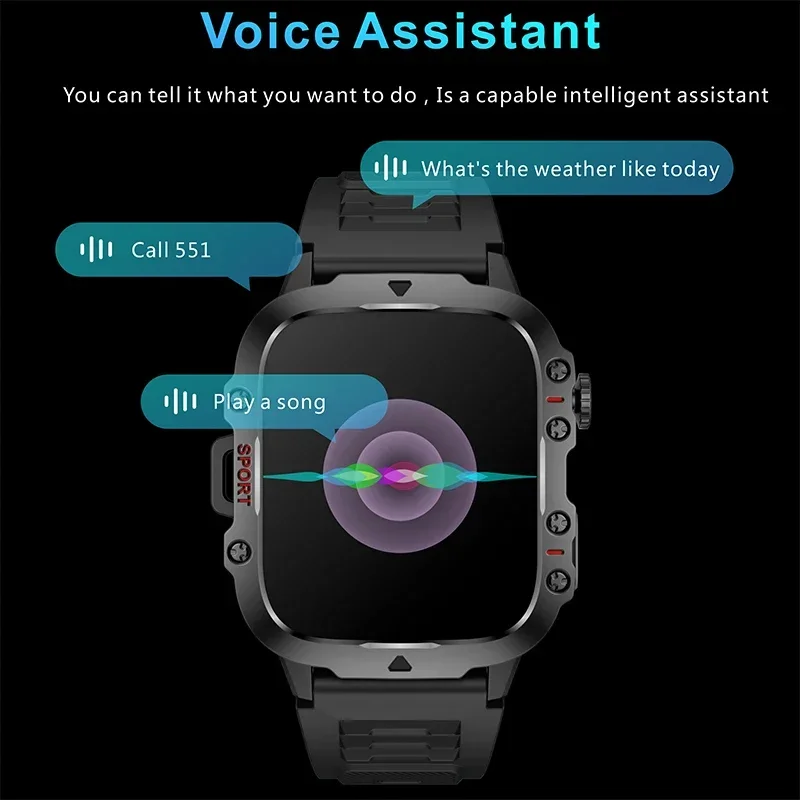 Мужские водонепроницаемые смарт-часы с GPS цвет в ассортименте