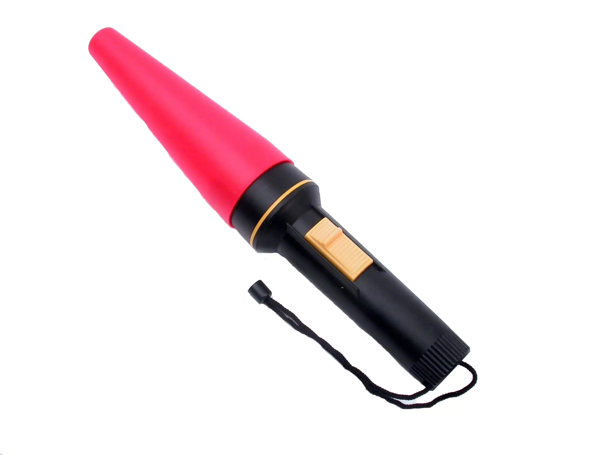 

LED Signal Wand Flashlight with Safety Cone, 30 Lumens