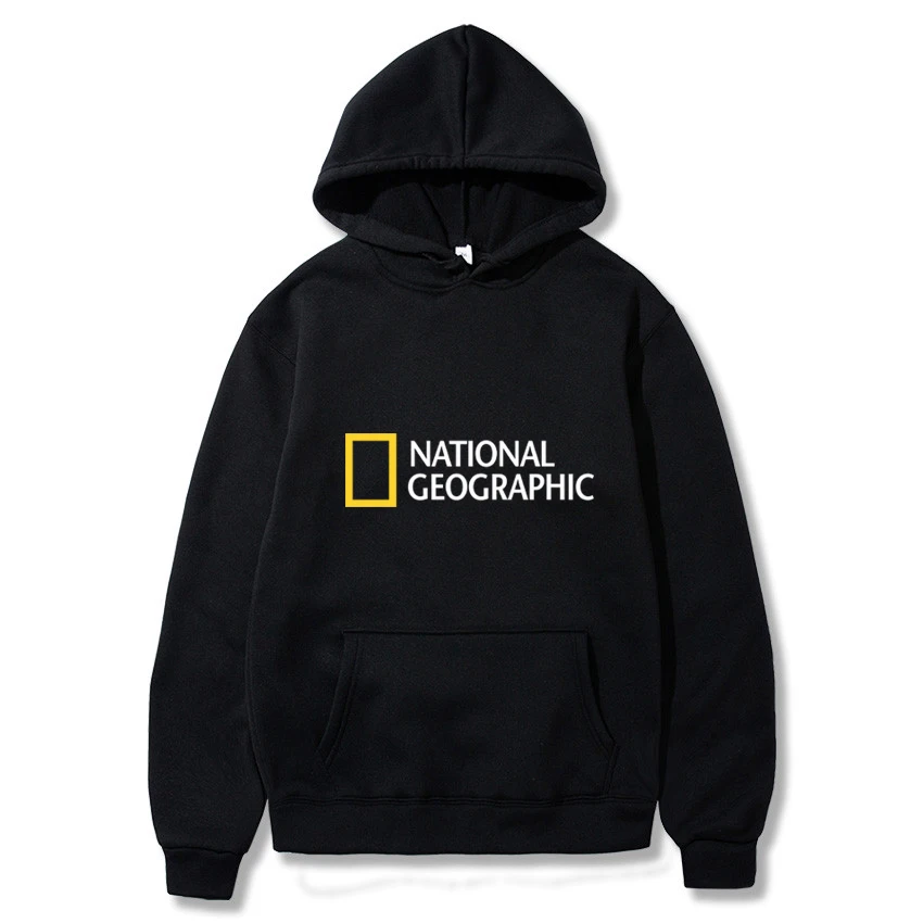 

Men's Hoodie, Stylish Sweatshirt for Outdoor Use, Entertainment, Surveillance and Adventure, National Geographic Magazine