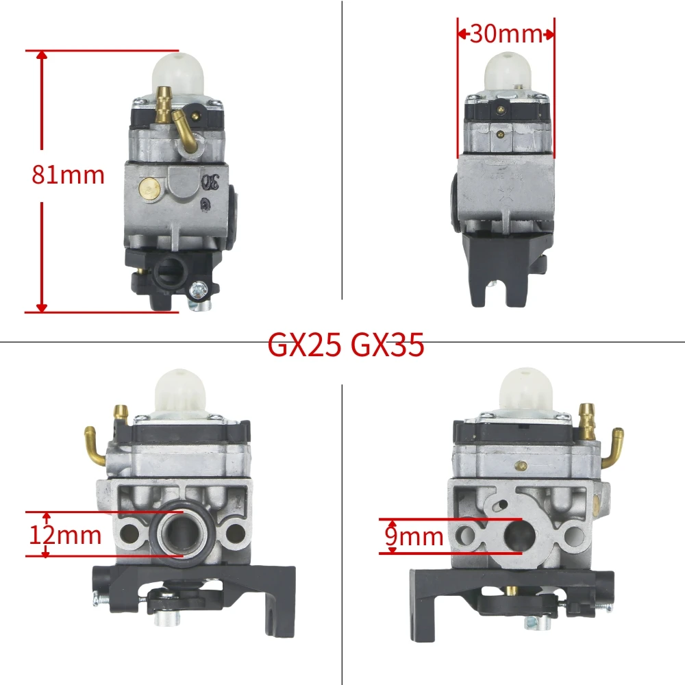 

Карбюратор для Honda GX25/GX35/GX25N/GX25NT/FG110K1/HHT25S триммер для газонокосилки 16100-Z0H-825/053