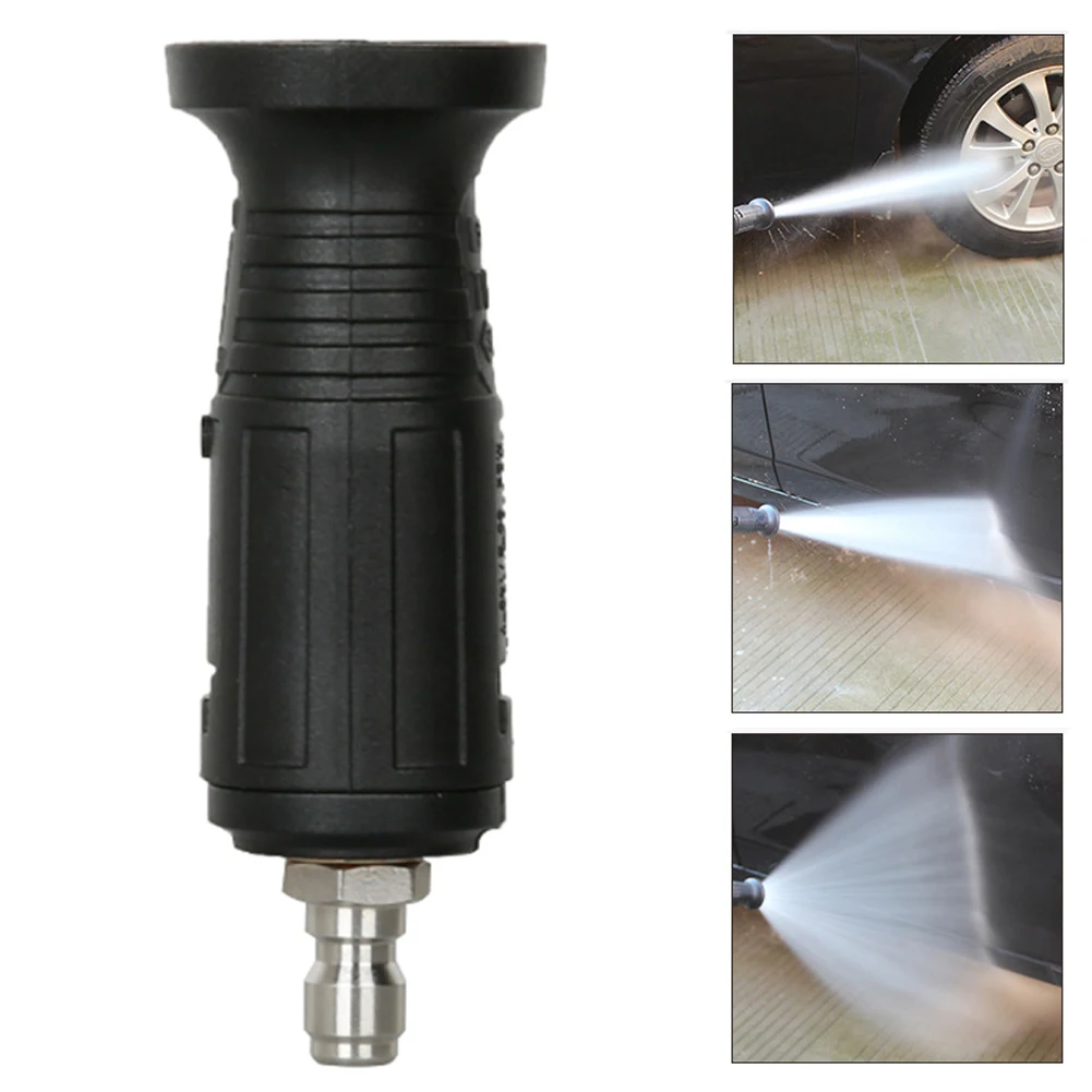 

Angle Adjustable High Pressure Washer Nozzle Sprayer With 1/4" Quick Plug Connect 3000 PSI