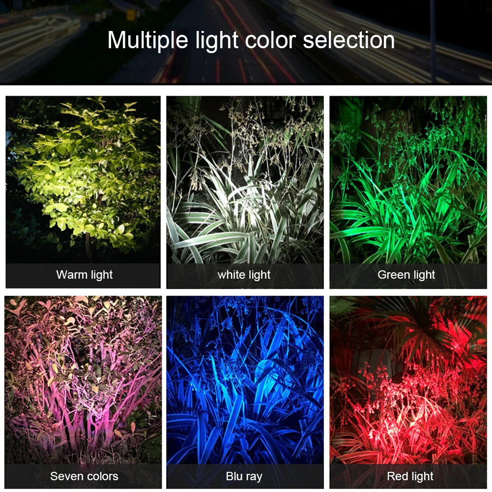 

Яркая RGB-лампа с заземлением, 12 светодиодов, 12 Вт, уличная декоративная лампа для двора, ландшафта
