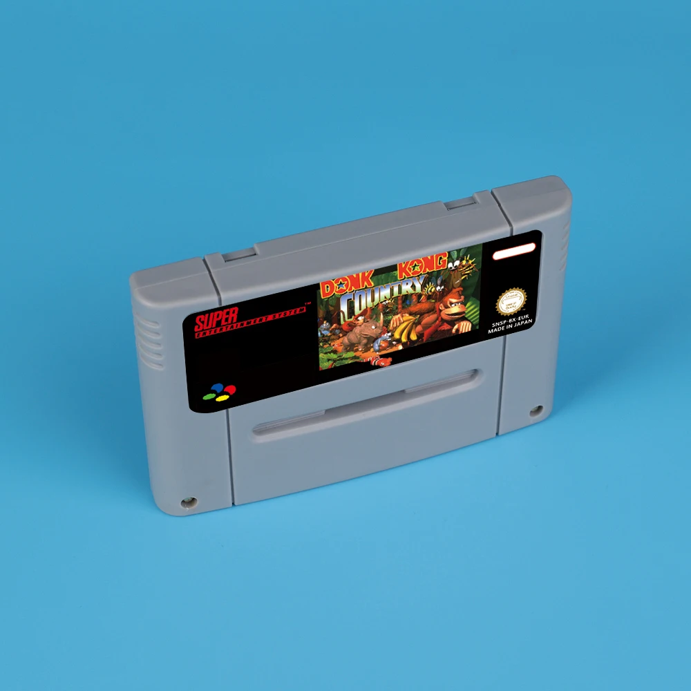 Фото Donkey Game Country Kong RPG 16-битная игровая карта для США, версия NTSC, игровая консоль SNES для NINTENDO №1