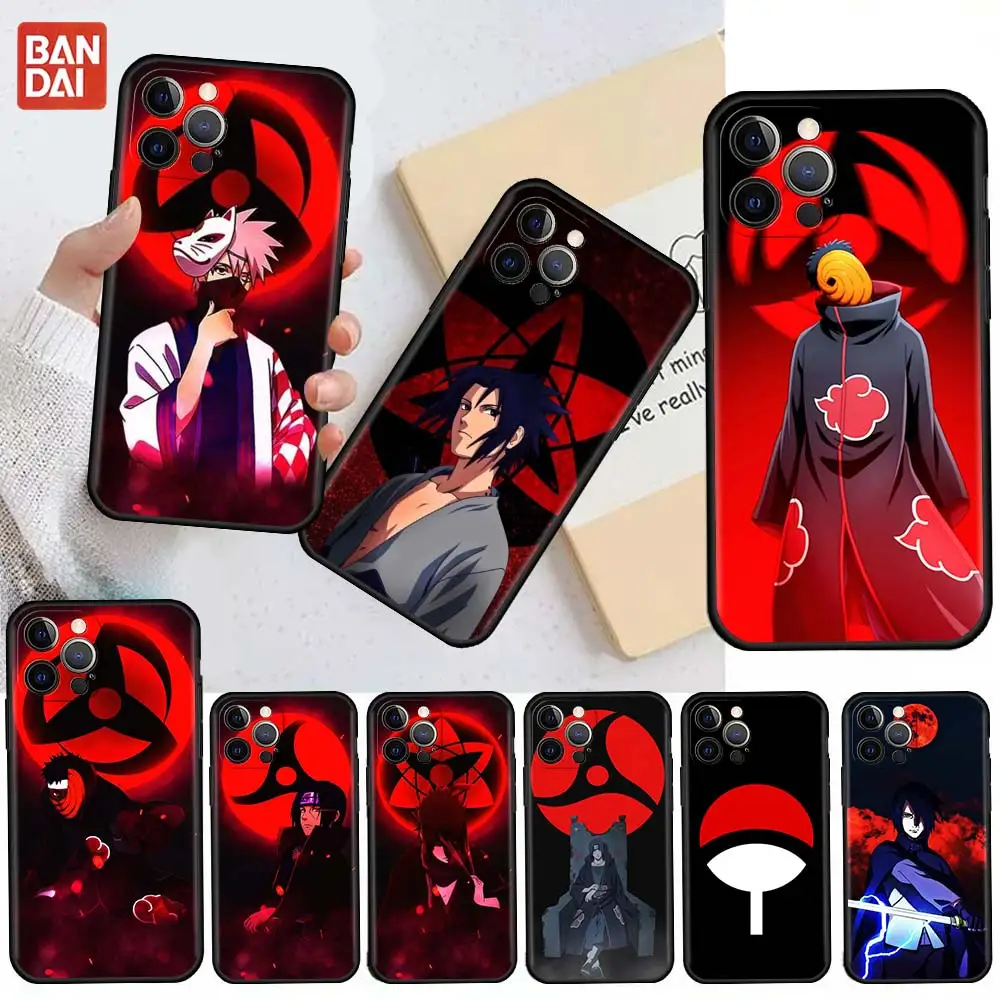 

Naruto Anime Uchiha Itachi Funda Case For Apple iPhone 13 11 12 Pro 7 XR X XS X Max 8 6 6S Plus 5 5S SE 2020 Phone Coque