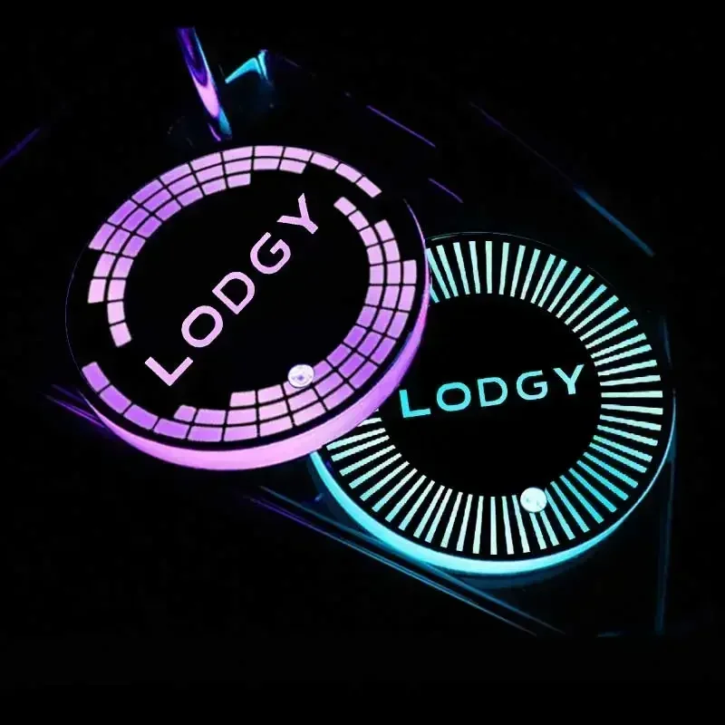 Светящаяся автомобильная подставка для чашки с водой светодиодный держатель