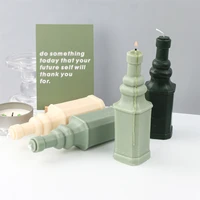 2022 new diy multi purpose wine bottle mould epoxy candle mold aromatherapy decorative bottle silicone mold home decor