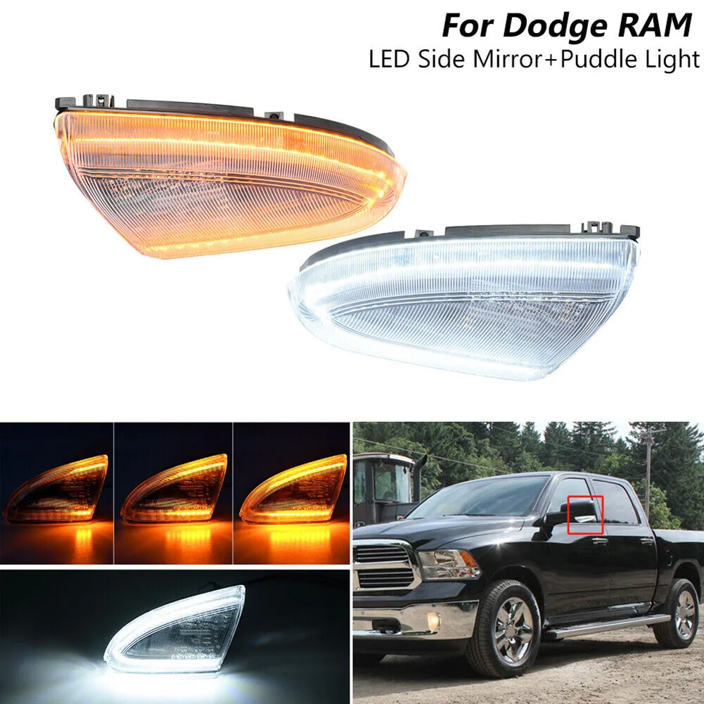 

2 шт., автомобильные поворотники 12 В для Dodge 1500 2500 68064948AA 68232479AA